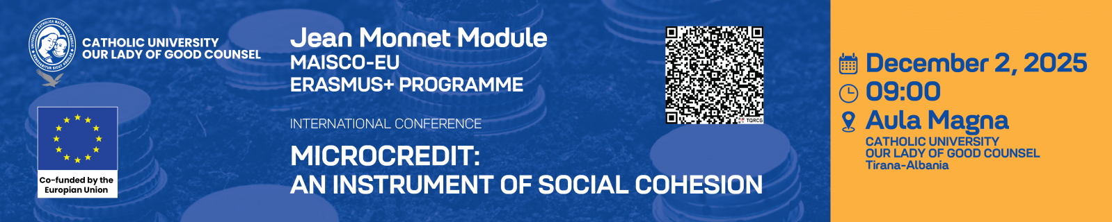 La Conferenza Internazionale Microcredits an instrument-of-social-cohesion